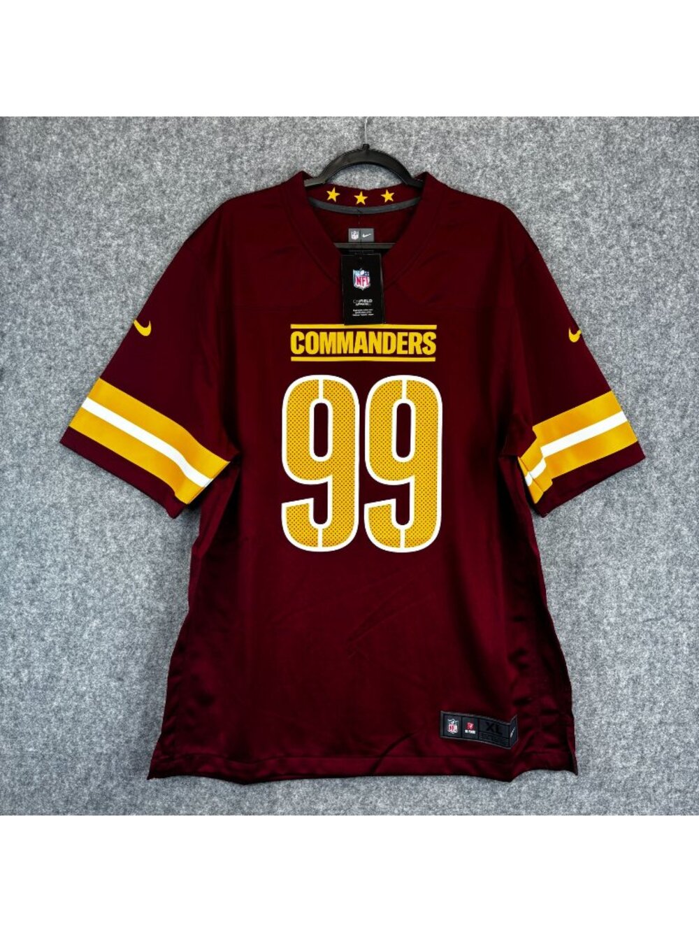 Nike Washington Commanders Mens XL Chase Young 99 Jersey On-Field Game